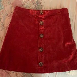 Kids 10/12 No-Comment-Girls Corduroy Skirt